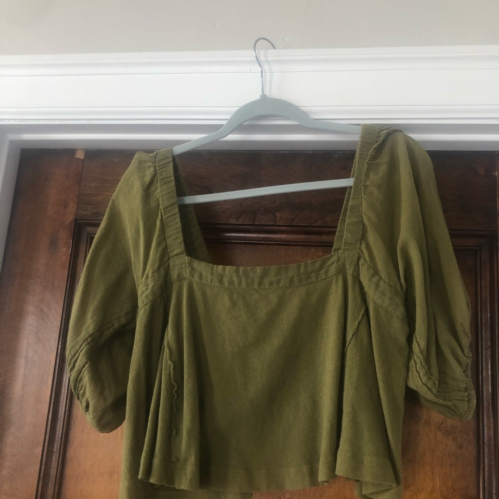 Urban outfitters green top